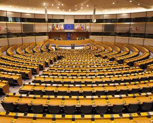 Das Europaparlament in Brüssel